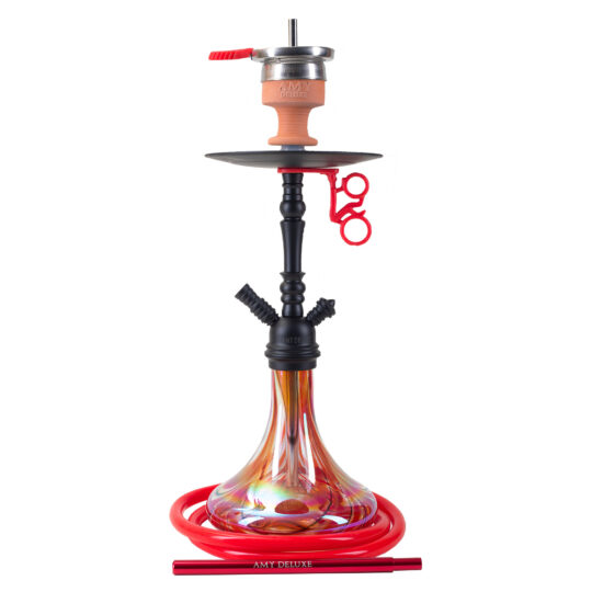 AMY056R_PSMBK-RDR4P6zVpG6EvfR AMY 056 Middle Globe - Red - Image 1