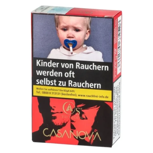 Os Tobacco Casanova 40 гр. Тютюн за Наргиле - Image 1