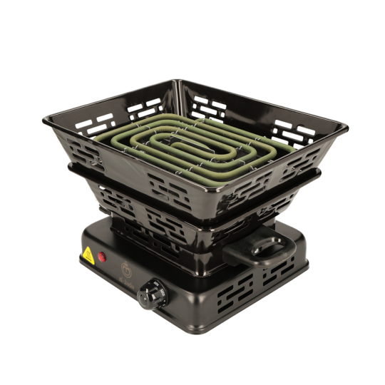 El -Badia BLAZE XL 2000W - Електрически котлон за въглени - Image 3