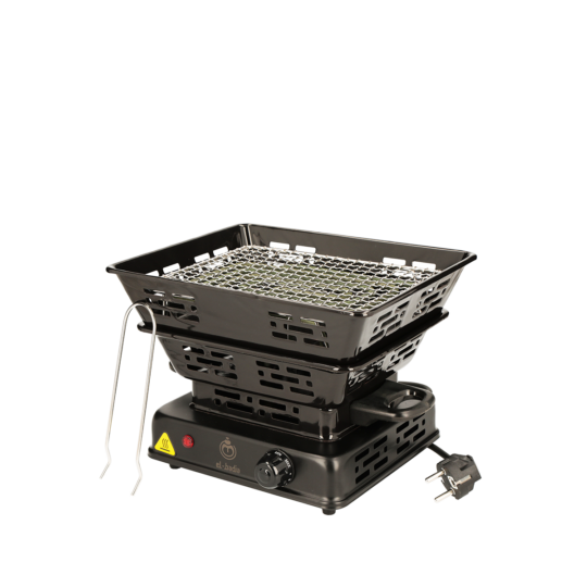 El -Badia BLAZE XL 2000W - Електрически котлон за въглени - Image 1