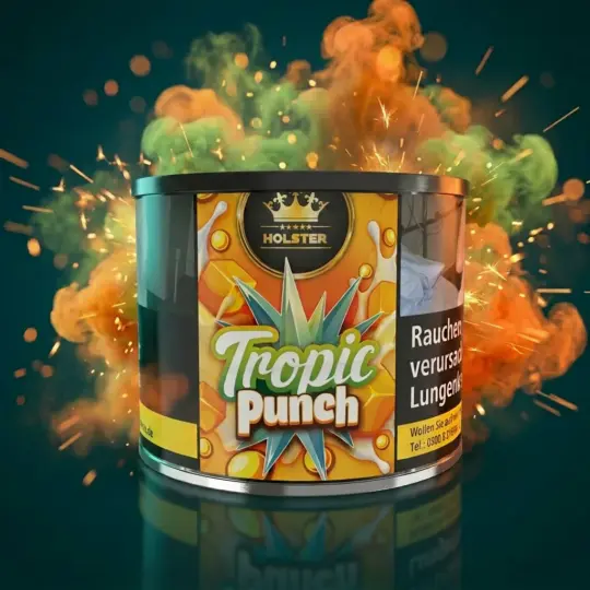 holster-shisha-tabak-tropic-punch-200g-smokez Holster Tobacco Tropic Punch 200 гр. Тютюн за Наргиле - Image 1